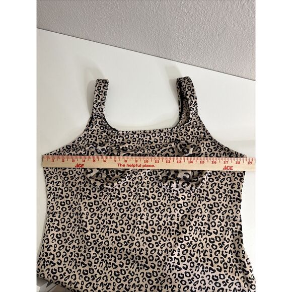 Ruby Ribbon Size 46 Cami Camisole Womens Shaping Top Leopard Print Lot of 2 Tank - Picture 10 of 15
